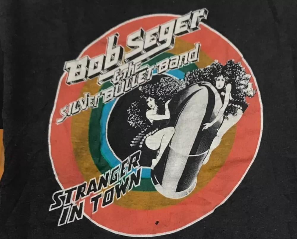 Vintage 1978 Bob Seger and the Silver Bullet Band Black men All size Shirt E5... Unisex T-Shirt S