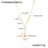 Union Jack Inlaid Diamond Star Pendant Necklace – Women's Luxury Titanium Steel Clavicle Chain