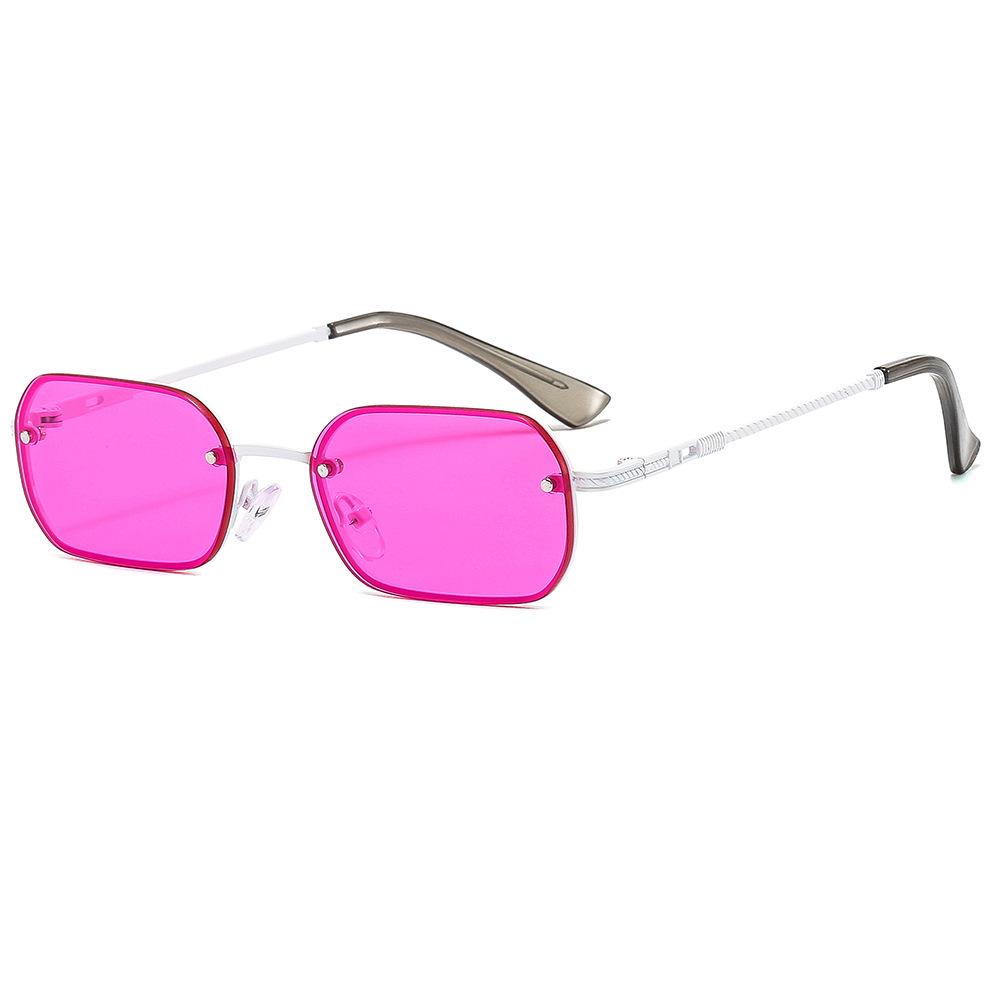 Custom Metal Full-Rim Unisex Sunglasses for Travel, Driving & Sun Protection