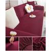 Elastic Jacquard Fabric Sofa Cover Stretch Couch Cover Sectional L Shape Sofa Slipcover Corner Case for Living Room 1/2/3/4 Seat