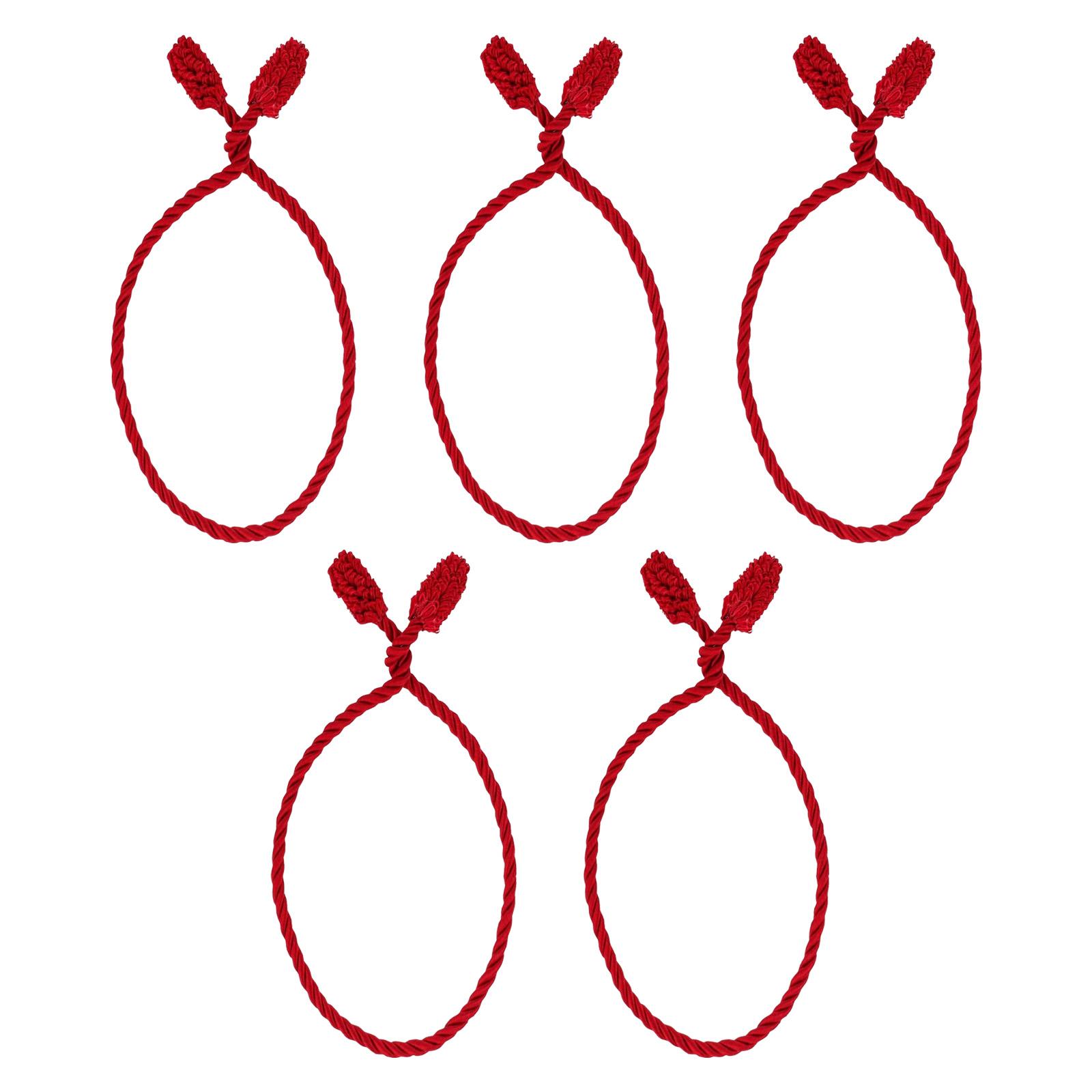 

Christmas Garland Ties, Reusable And Flexible Xmas Garlands Wreath Tie For Banister Railing Stairs Tree Home Holiday Decoration Craft Wrapping One Size красный