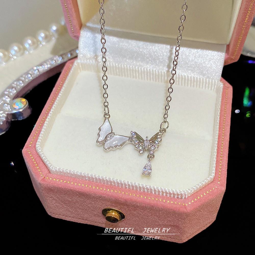 18K Gold Titanium Rhombus Clavicle Chain Necklace - Women’s Trendy Geometric Choker Pendant