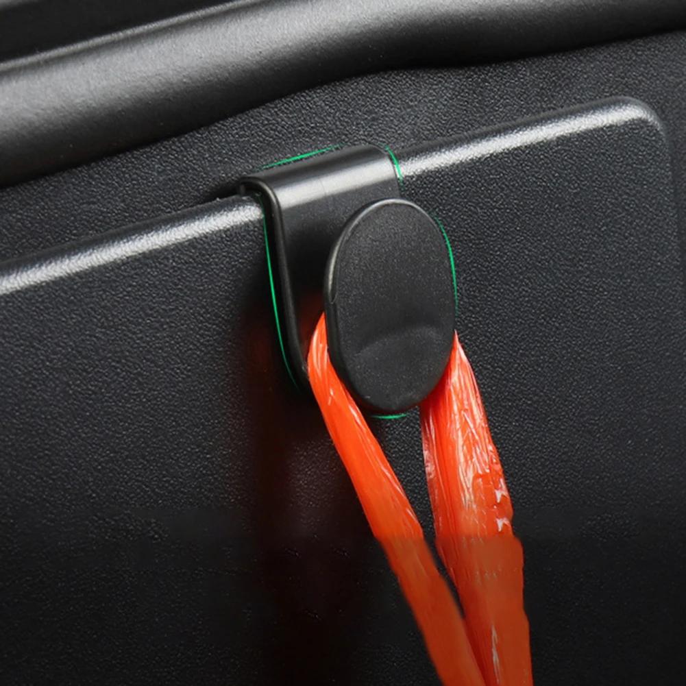 For Tesla Model Y Hanger Trunk Hook Convenient Front Grocery Bag Cargo Hook Holder Hooker Interior Accessories ABS New