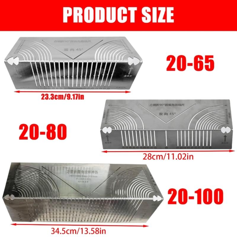 Adjustable Angles & Arcs Marking Tool Two-Purpose Metal Scriber for Metalworking Welding Engineering and Construction