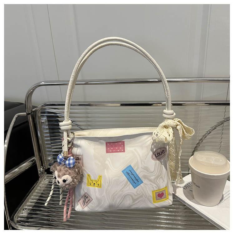Casual texture 2025 summer new fashion trend design women's shoulder crossbody small square bag