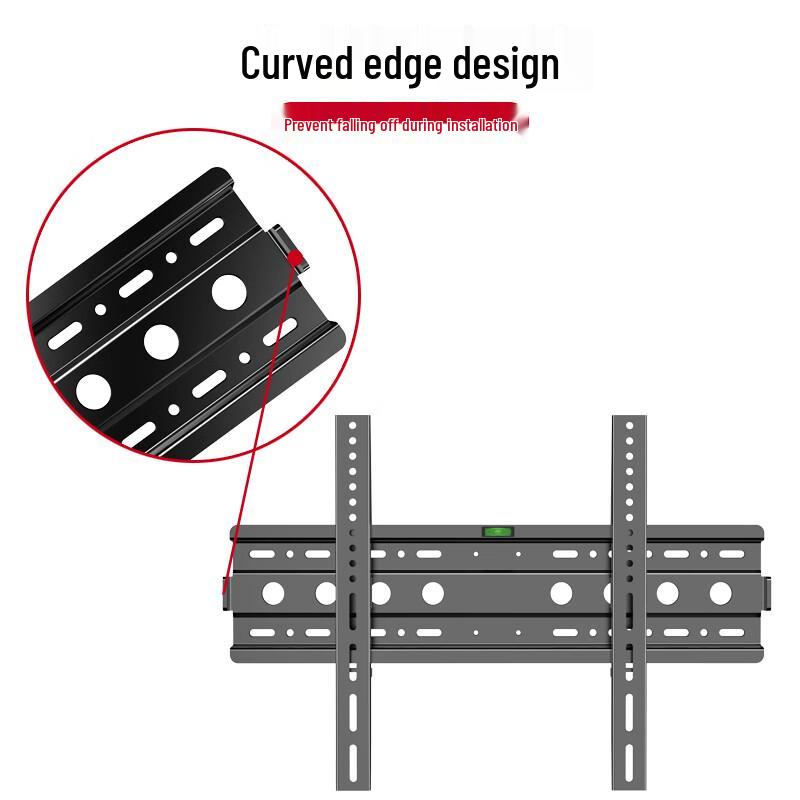 Heavy-Duty Universal Fixed TV Wall Mount Bracket