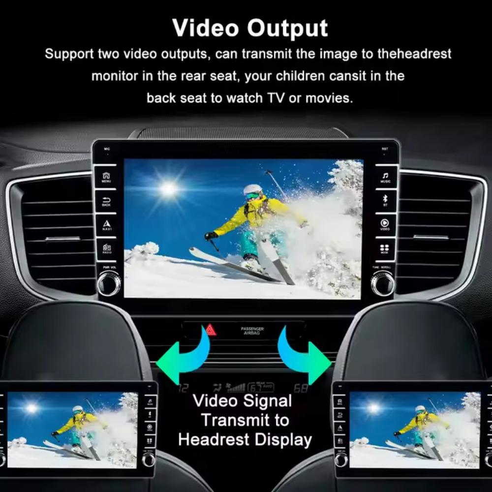 Car Radio Android 12 For Toyota Land Cruiser Prado 2004 - 2009 Wireless CarPlay Auto DSP Car Multimedia GPS 4G 8Core DVR autorad