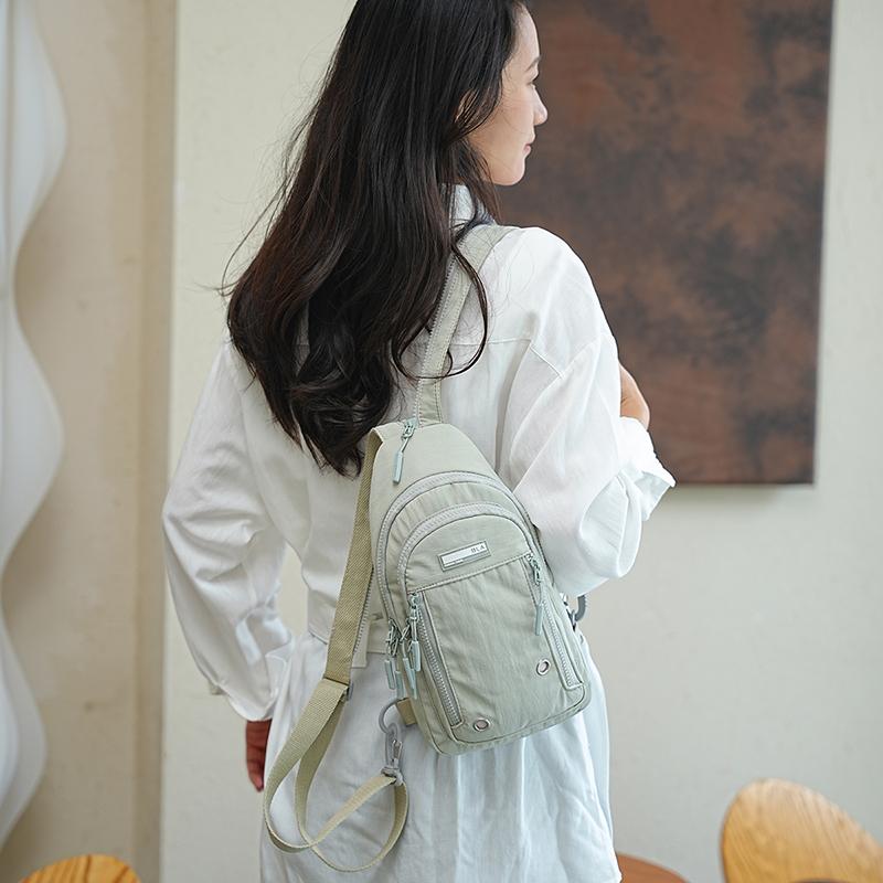 Outdoor Women's Chest Bag Sports Multi-function Crossbody Bag