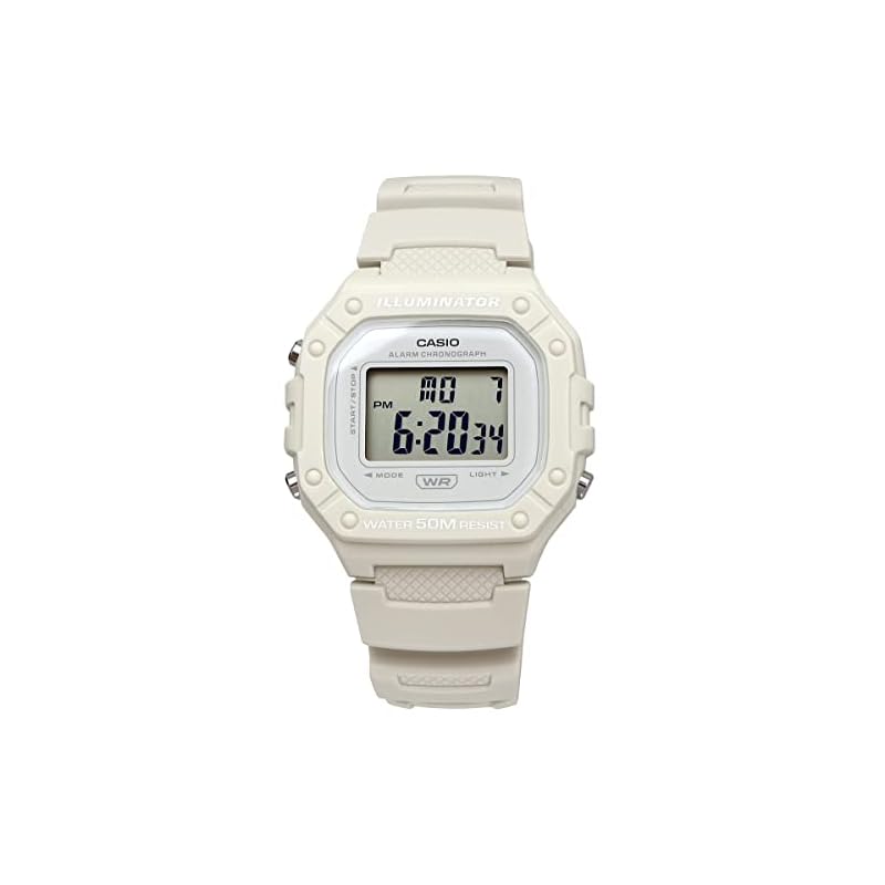 [Casio] CASIO Standard Digital Watch W-218HC-8AV Men's/Women's Cheap Casio Beige Overseas Model [Used]