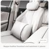 Luxurious Car Headrest - Provides Neck and Waist Support, Is Comfortable and Breathable with Zero Pressure.