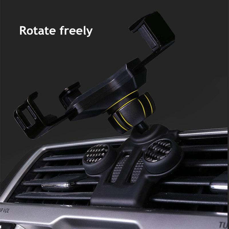 Phone Holder For Toyota Land Cruiser Prado 150 2023 2022 2021 2020 2019 2018 Air Vent Mount Mobile Support Car Accessories