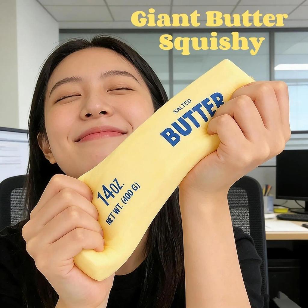 Butter Stick Squishy Toy Slow Rising Squeeze Toy Butter Bar Brick Squishy Fidget Toy Anti Stress Relief For Kids Adults Office Home