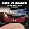 HRPMH1 Car Leather Seat Gap Storage Box Organizer Stowing Tool For MINI Cooper S JCW WORKS R55 R56 F55 F56 R57 R58 R59 R60 R50 CLUB MAN