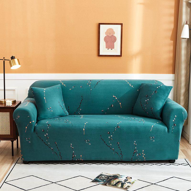 Geometric Art Storm Sofa Cover, Soft and Comfortable, Elegant and Beautiful, Elastic Fabric Design, Brings Vitality to Home, Furniture Protection