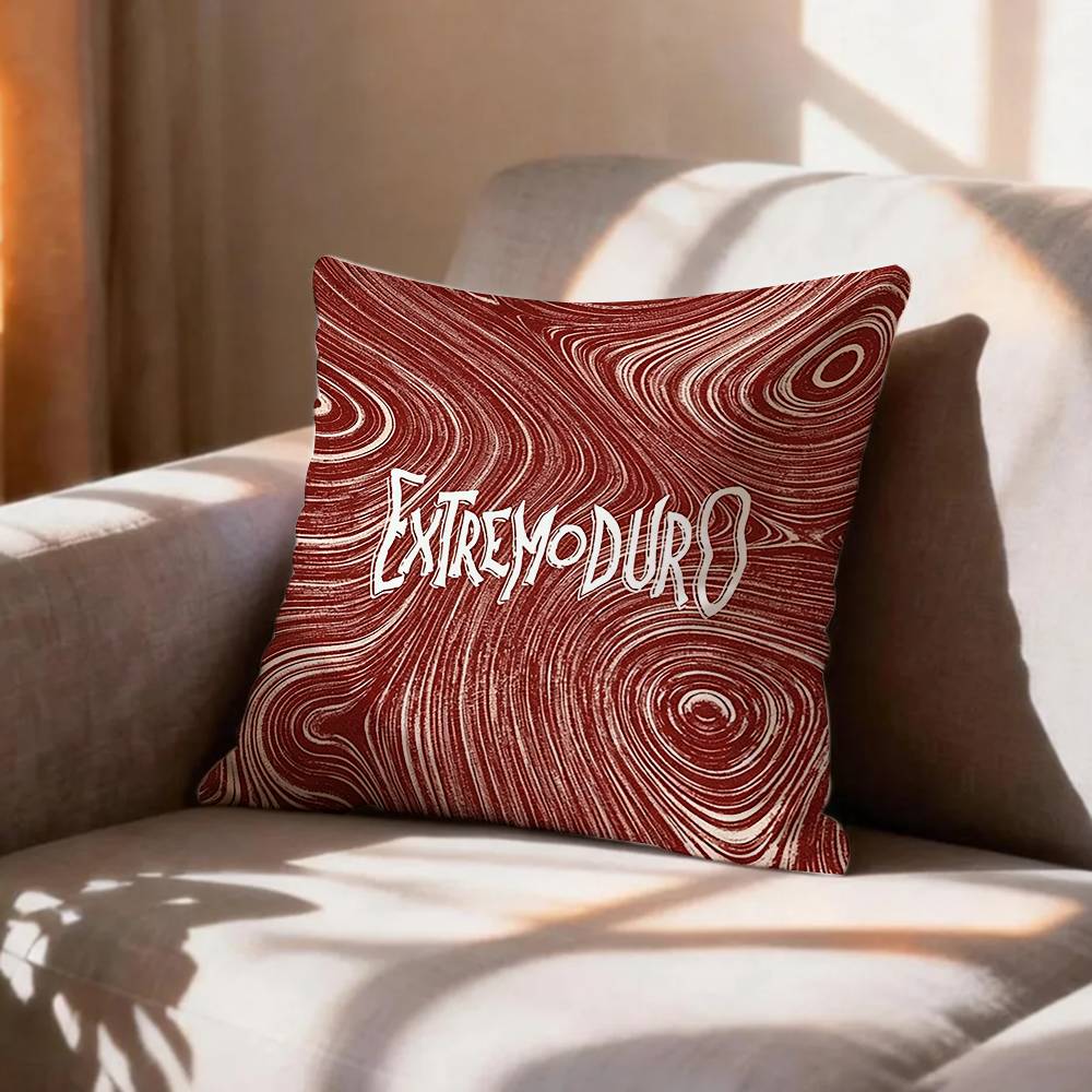 COOL Music EExtremoduro Selfadhesive Art Pillow Case Pattern Printed Pillowcase For Living Room Sofa Cushion Cover