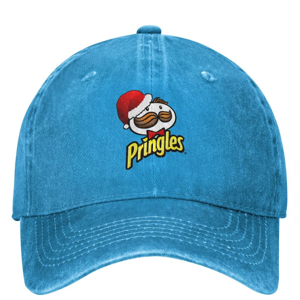 Pringles Kartoffelchip-Snack Gewaschene Baseballkappe Truckerhut Sommer FeUnisex Unisex Outdoor Fitnessstudio Sonnenschutz Snapback Kappe