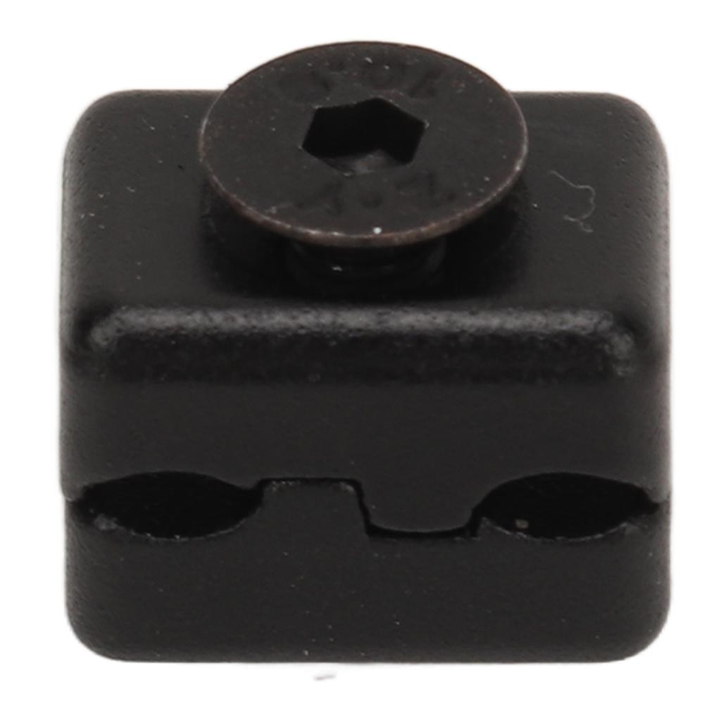 Arrow Rest Clamp Buckle Aluminum with Wrench Arrow Rest Buckle Clip for Adjusting Bowstring