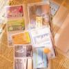 Plastikowa torba na zamek błyskawiczny do notatnika Midori Travelers Notebook, dziennika, planera, akcesorium, uchwyt na karty, przechowywanie, standardowy/kieszonkowy/paszportowy
