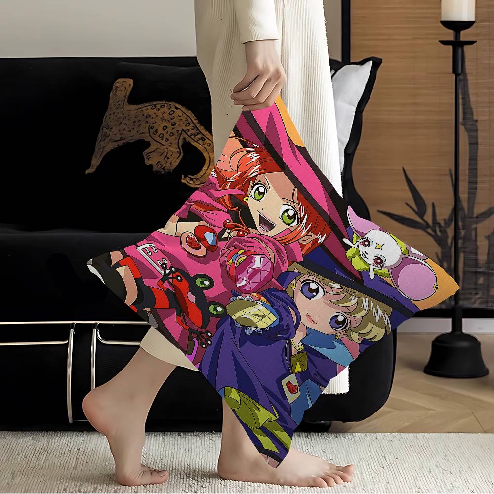 Anime Sugar Sugar Rune Kissenbezug Polyester Sofakissen Dekorative Wurfkissen Heimdekoration Kissenbezug