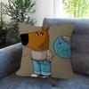 Anime Chill Fun Guys Cushion Cover Car Throw Pillow Case For Sofa Car Christmas Gift