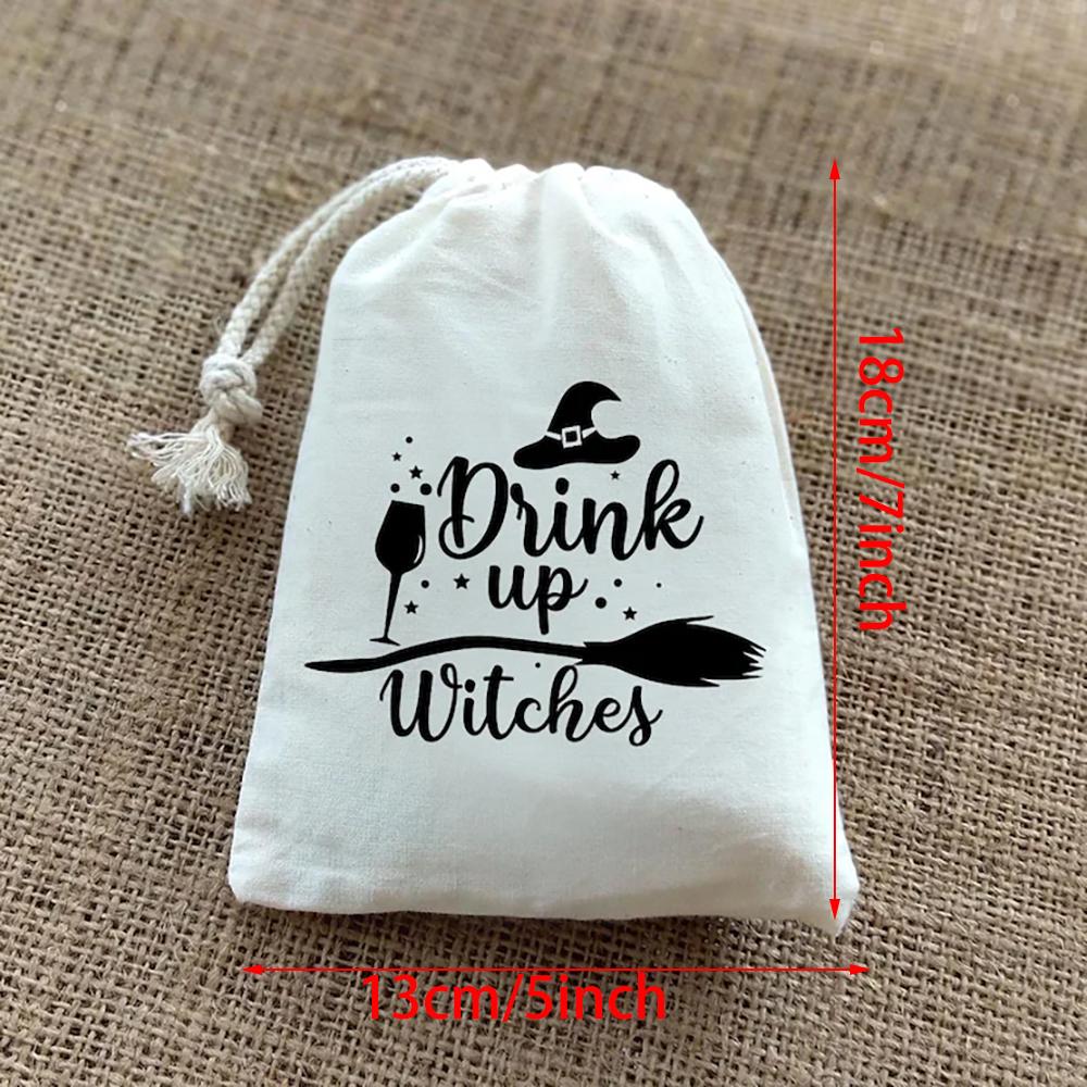Trinkt aus Hexen Halloween Party Junggesellinnenabschied Kater Erholung Geschenk Gastgeschenktüten Salem Mädelsausflug Goodie Bag Herbst Feiertagsgeschenk
