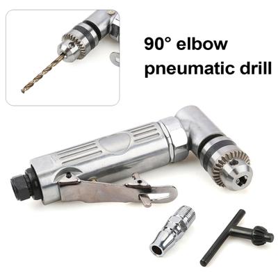 1/4inch 90 Degree Angle Pneumatic Drill In-line Air Grinder Car Auto Repair Tool