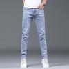 Helle Jeans Herren Frühjahr Neue Sommer Dünne Gerade Herren Jeans Slim Fit Skinny Casual Lange