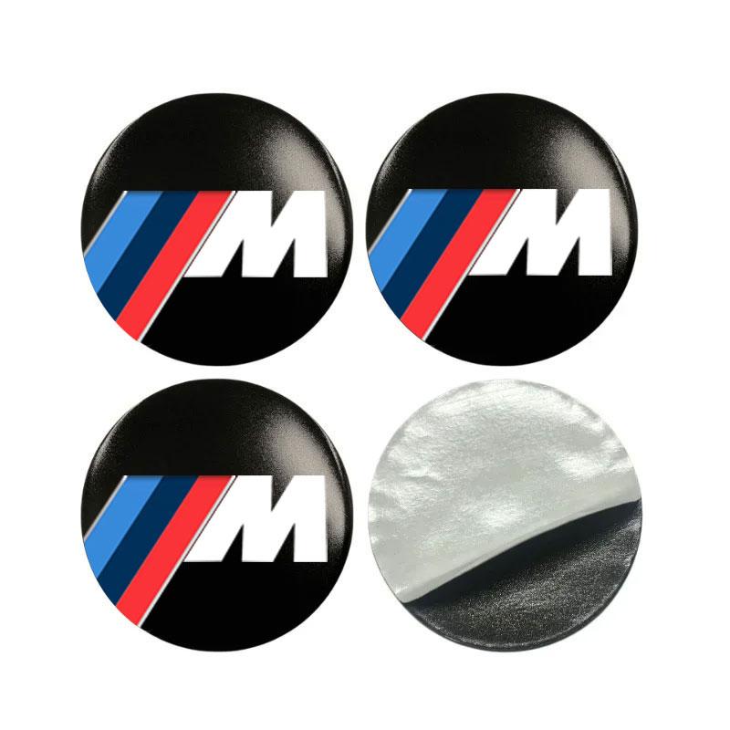 Car Tyre Wheel Center Hubcap Badge protect sticker For BMW M Power X1 e84 X3 f25 X5 e53 x6 e71 ix3 i3 320i 330d M4 1 3 5 Series ZAH5