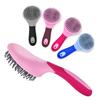Horse Mane Tail Brush Round Shaped Soft Rubber Grip Needle Bristles Stable Cleaning Kit Horse Grooming Brush   Horse Brush