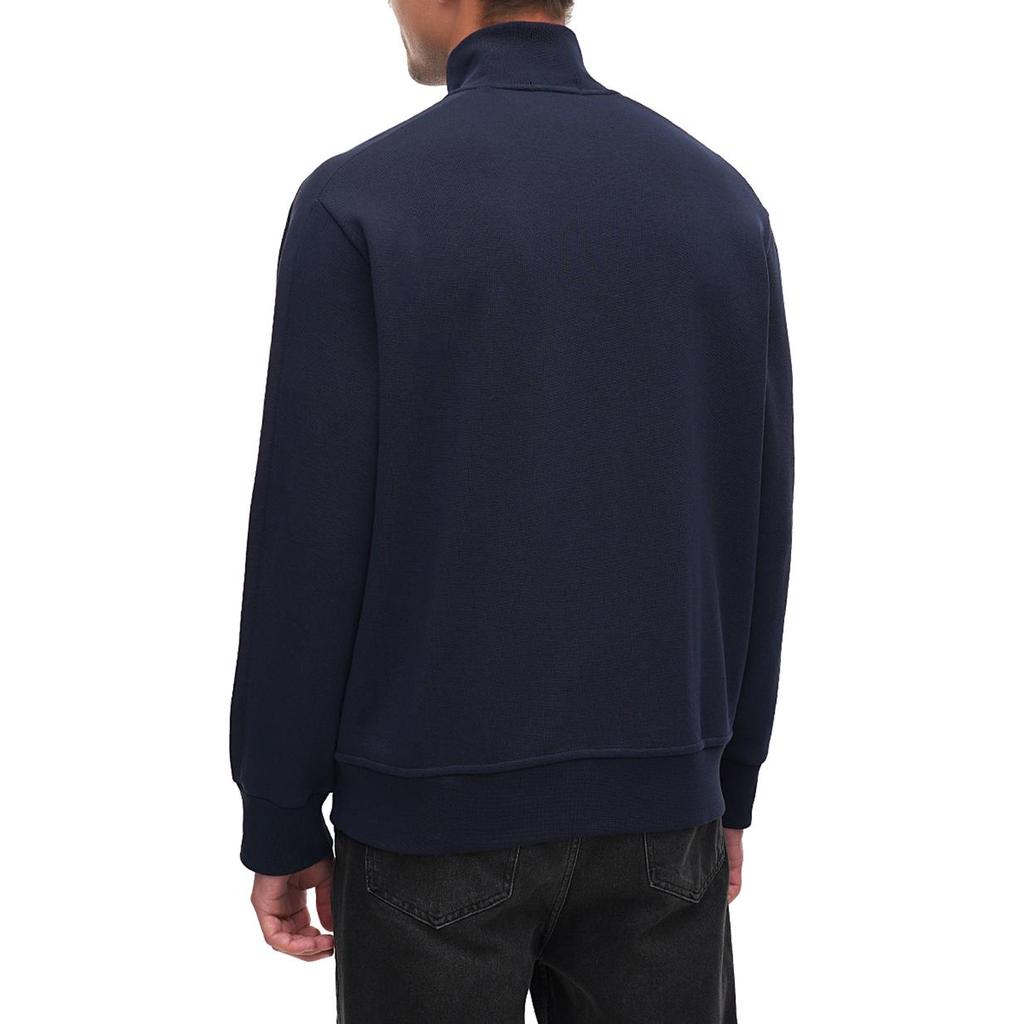 Polo Ralph Lauren Solid Color Pony Embroidered Zip-Up Long Sleeve Jacket Men jackets Blue 710881509-002