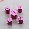 JCD 1Set For Xbox 360 Controller Buttons Aluminium Alloy Metal ABXY Bullet Button Cap Gamepad Replacement Accessories