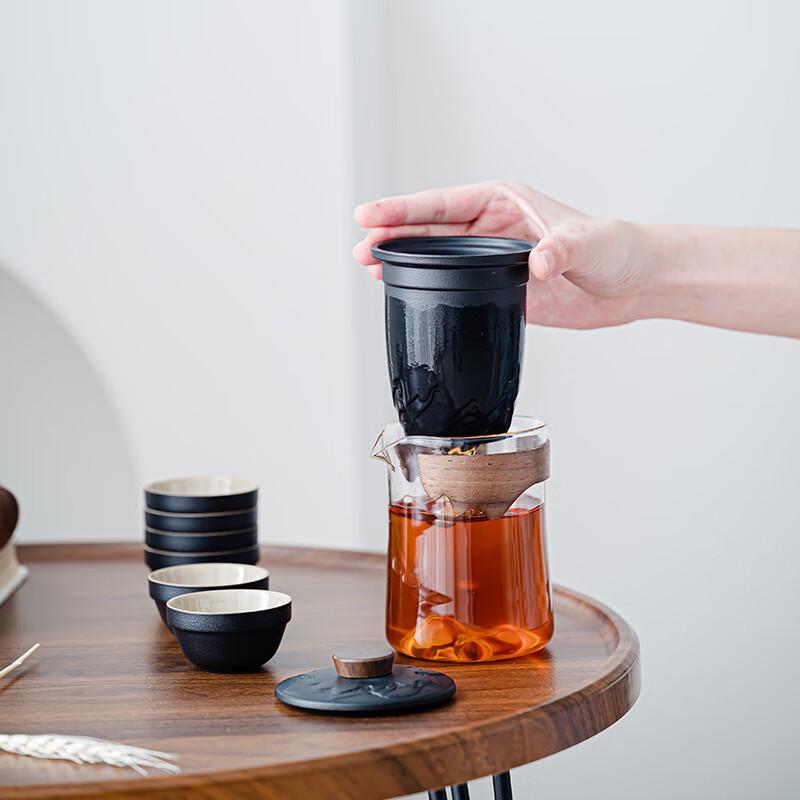 Portable Ceramic Travel Tea Set