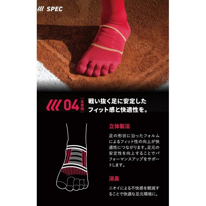 [Tabio] BASEBALL Five-Toe Long Socks 27.029.0cm Made in Japan Navy 27.0-29.0 cm