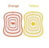 New Non-slip Cutting Board Transparent Antibacteria Classification Chopping Board Flexible PP Kitchen Chopping Kitchen