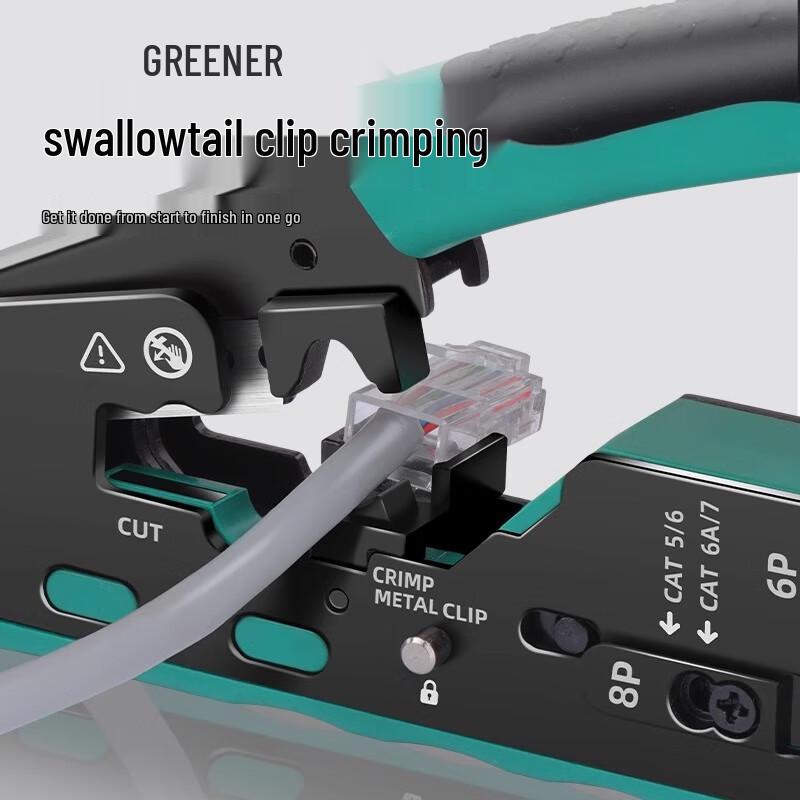 GREENER Professional Network Cable Crimping Tool