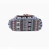1Pc New Ethnic Style Multi-pocket Backpack Female Mori Foreign Style Large Capacity Canvas Schoolbag Casual Outdoor Small Backpack