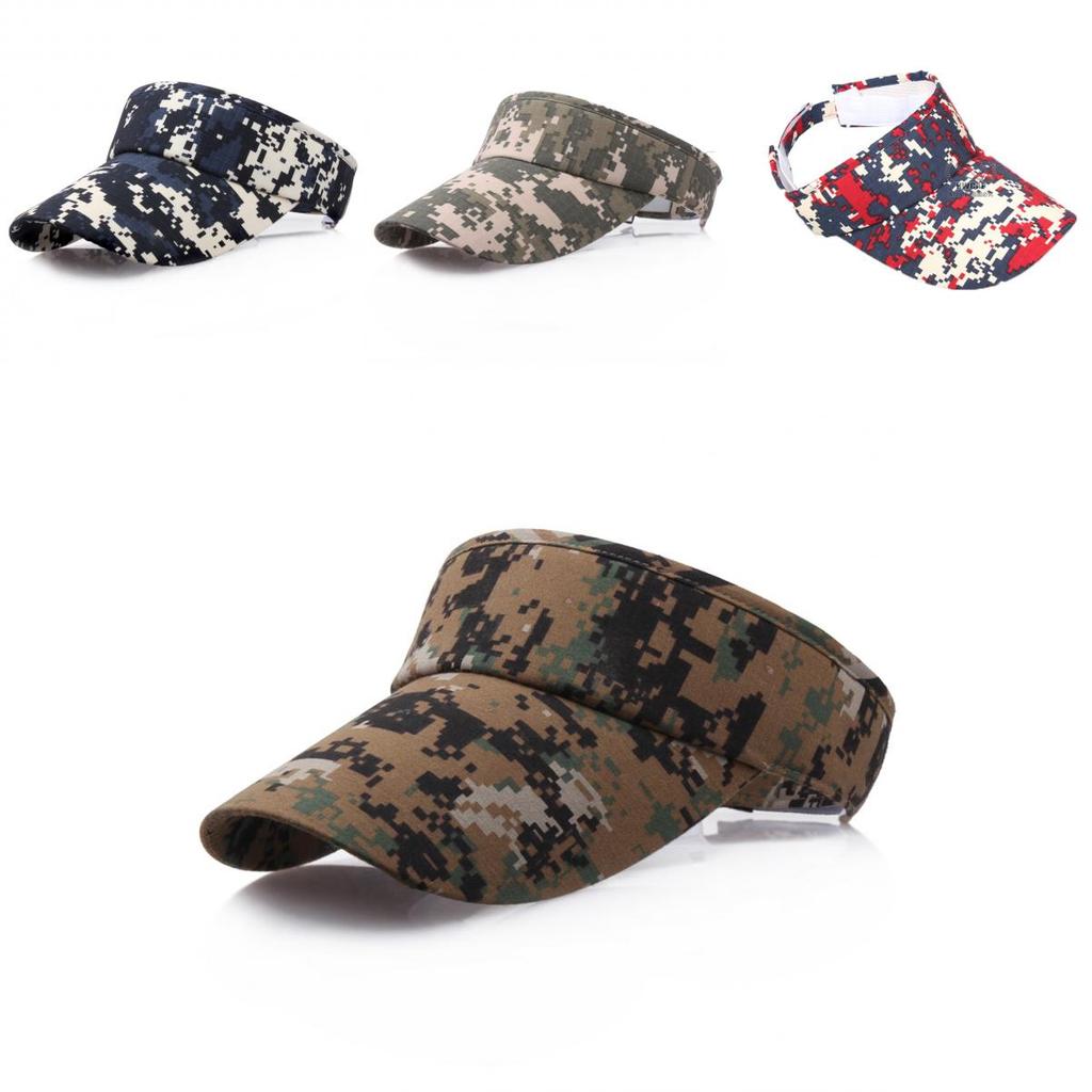 Unisex Kappe mit digitalem Camouflage-Muster und verstellbarer Passform für Sommer im Militärstil