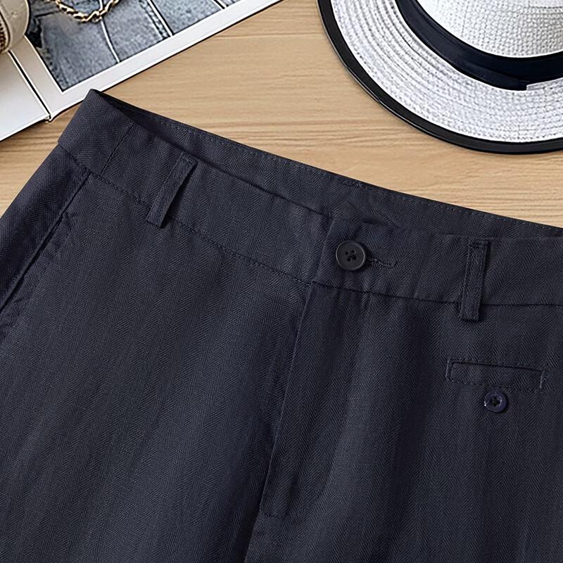 Women's Lyocell Linen Loose Wide-Leg Leisure Pants