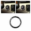 Carbon Fiber Engine Start Push Button Ring Trim For BMW E90 E92 E93 2009-12