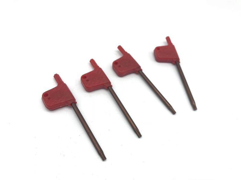 CNC Lathe Tool Holder Accessories: High Neck Torx Wrench & Screwdriver Set T6-T25