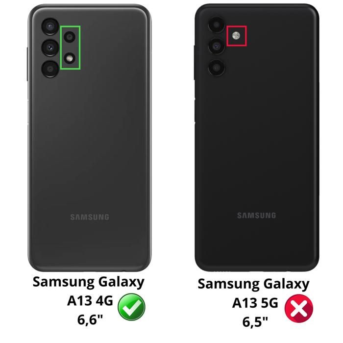 Coque et tour de cou pour Samsung Galaxy A13 4G - TPU Souple Transparent Cordon Noir réglable Phonillico®