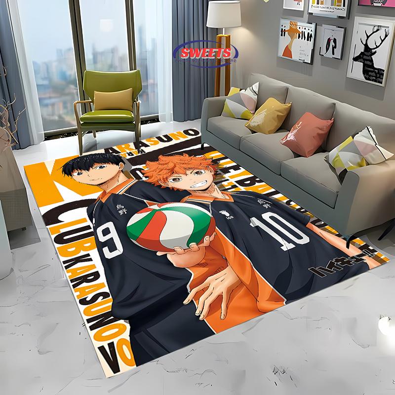 

Haikyu Carpet New Release! Anti-slip Sound Insulation, Rug for Living Room Bedroom Bedside and Office Areas,Durable Washable Mat 40x60cm (16x24in)