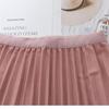 Elegant A Line Pleated Skirt Spring Summer Long Skirt Women Casual High Waisted Maxi Skirts EMA