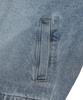 Standarderror 87-Stan118 [Classic] Florence Vintage Washed Minimal Denim Jacket Light Indigo
