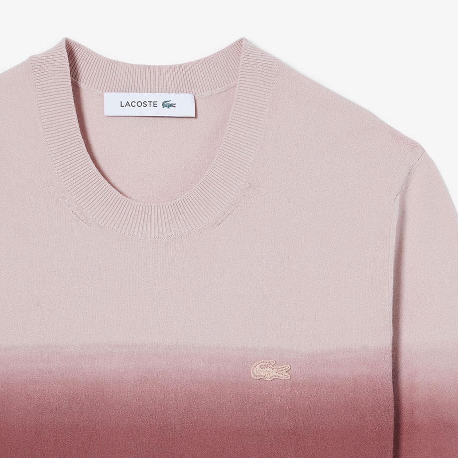 Lacoste Women's Gradient Short-Sleeve Sweater AF9281-55GGTI