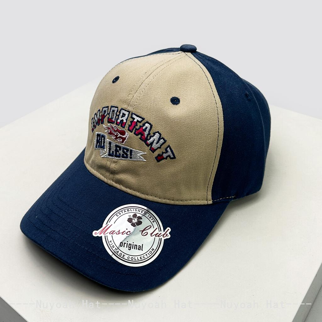 And Women Preppy Style Letter Prints Embroidery Baseball Caps Sun Protection Color Contrast All-Match Personalized Peaked Hats Trendy Ins Style