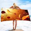 Red Maple Leaf Print Beach Towel Oversized Adults Sand Free Quick Dry Beach Towel Big Bath Towels Travel Accessories Large Towel