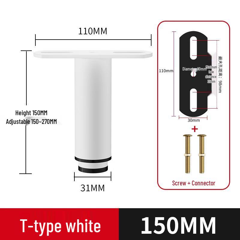 Nastavitelný rám podpěry postele a nosné konzoly