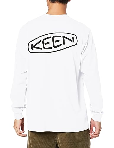 Keen OC/RP LOGO LS TEE WHITE/BLACK L