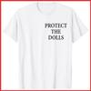 Schütze die Puppen Weißes Baumwoll-T-Shirt S-5XL